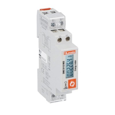 Energy meter, single-phase, MID certified, non expandable, 40A direct connection, M-BUS interface, multi-measurements, 230VAC
