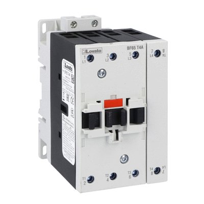 Four-pole contactor, IEC operating current Ith (AC1) = 100A, AC coil 50/60Hz, 400VAC