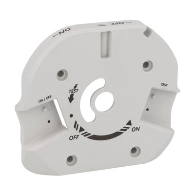 Auxiliary contacts type GEF1011 mounting support, for early-make contact operations, to be only used for 2NO/2NC configuration. For GEF0250…