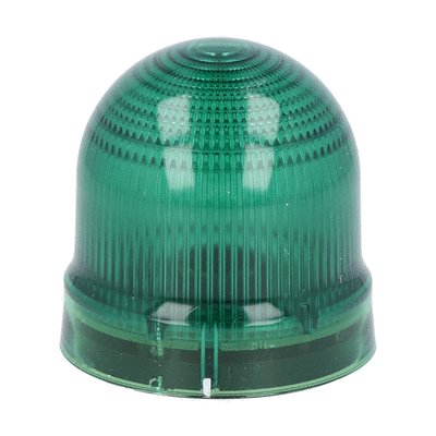 Steady light module. Ø62mm. BA15D fitting, direct supply, green