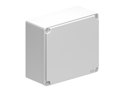 Metal enclosure, 170X190X90mm, grey cover