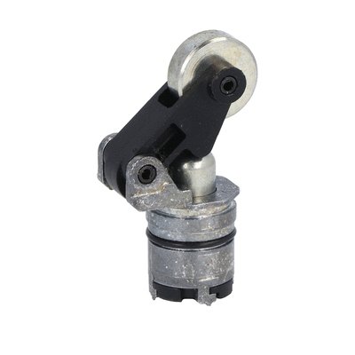 Operating heads, metal roller centre push lever