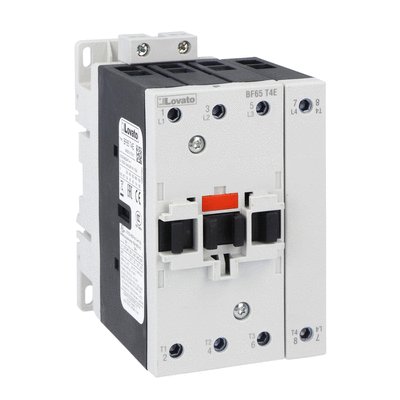 Four-pole contactor, IEC operating current Ith (AC1) = 100A, AC/DC coil, 230VAC/DC