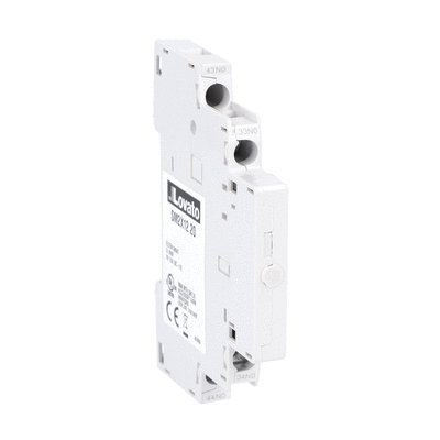 Add-on auxiliary contact. Side mount 2NO. For SM2... and SM3…