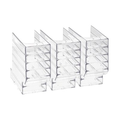 One-pole terminal cover. 3-piece set, each covers 1 pole for GL0631...GL1000