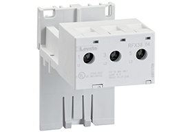 Independent mounting screw fixing or 35mm DIN rail mounting, for relay RF38
