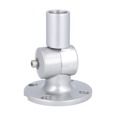 Fixing base for horizontal surface or wall mounting, metal. For Ø70mm signal towers
