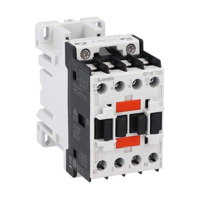 Four-pole contactor, IEC operating current Ith (AC1) = 32A, DC coil, 60VDC, 2NO and 2NC