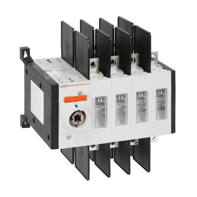 Four-pole changeover switch, UL1008, 200A