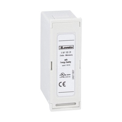 Expansion module EXP series for flush-mount products, data storage, with energy quality (EN50160), clock-calendar with backup battery for data logging