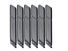 One-pole phase barrier (needed for voltages >500VAC). 6-piece set, each covers 1 pole for GL0631...GL1000