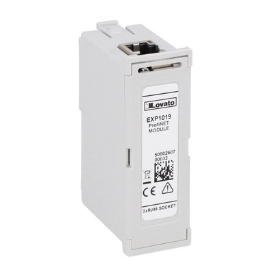 Expansion module for flush-mount power analyzers DMG series, opto-isolated ProfiNET interface