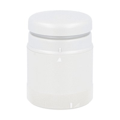 Pulsed or continuous sound module complete with cover. Ø70mm, 24VAC/DC, pulsed (90dB). IP54 protection. Grey