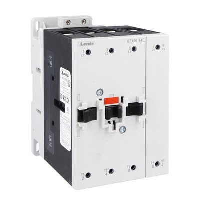 Four-pole contactor, IEC operating current Ith (AC1) = 160A, AC/DC coil, 230VAC/DC