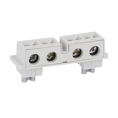 Terminal adapter for B… series contactors to transform both coil Faston terminals into screw terminals