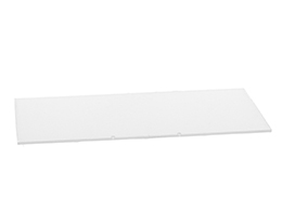 Set of terminal covers. Screw fixing, 1-PIECE SET, transparent sheet covering four poles