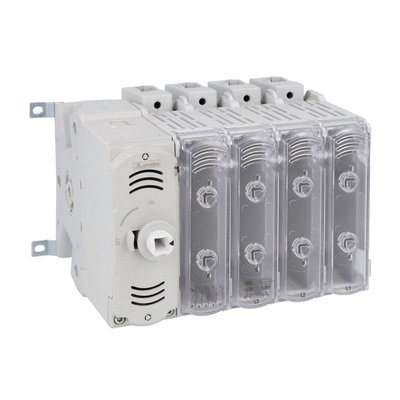 Four-pole switch disconnector, with NH fuse holder, 63A