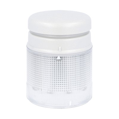 Steady light multicolored light module. Ø70mm. Built-in LED circuit. Green, orange, red with continuous or pulsed sound, 24VDC