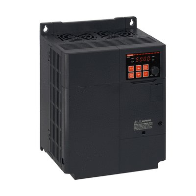 Variable speed drive, three-phase supply 380-480VAC 50/60Hz. EMC suppressor built-in, Cat. C3, 7.5kW