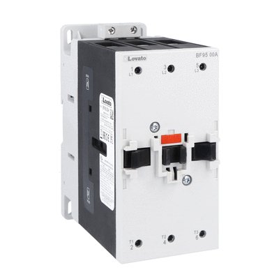 Three-pole contactor, IEC operating current Ie (AC3) = 95A, AC coil 60Hz, 48VAC