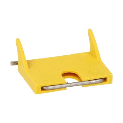 Padlockable attachment for breaker control lever P2MB...