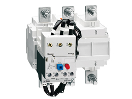Motor protection relay, non phase failure/non single-phase sensitive. Three-pole (three-phase), manual or automatic resetting, 90...150A