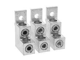 Terminal clamp sets for rigid and flexible cables. 6-piece set for GMF J400 C03 and BF265...BF400