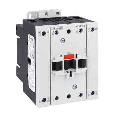 Four-pole contactor, IEC operating current Ith (AC1) = 115A, AC coil 60Hz, 575VAC
