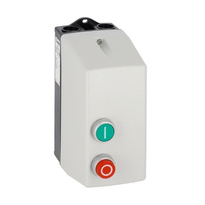 Direct-on-line-starter, 1.6…2.5A (0.75kW at 400V), IP65, contactor coil voltage 460VAC 60Hz, non-metallic enclosure, with thermal overload relay, with START and STOP/RESET buttons