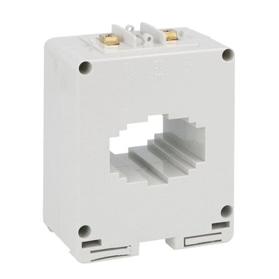 Current transformer, solid-core type for busbars. For 18X51mm, 24x41mm, 11x36mm, 30x33mm busbars, 1000/5A