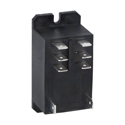 Industrial power relay with ATEX certificate, 120VAC, 30A (3A NC), 2 C/O contacts
