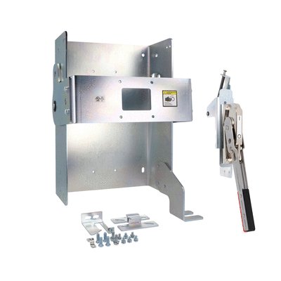 Handle with cable operating mechanism rear fixing, for P5ME3PH0100UL and P5ME3PH0250UL, degree of protection UL: Type 1, 12, 3, 3R, 4