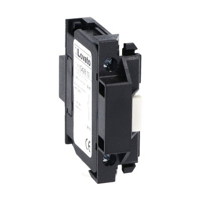 Auxiliary contact for side mounting. Screw terminals, for BF… series contactors, 1NO