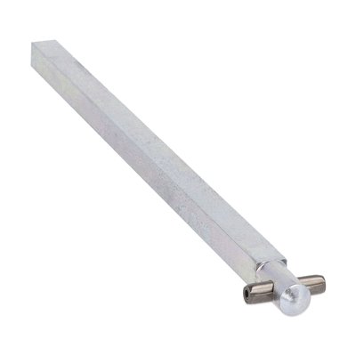 Shaft extension for door coupling handles, length 227mm/8.9"