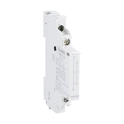 Add-on auxiliary contact. Side mount 2NC. For SM1…