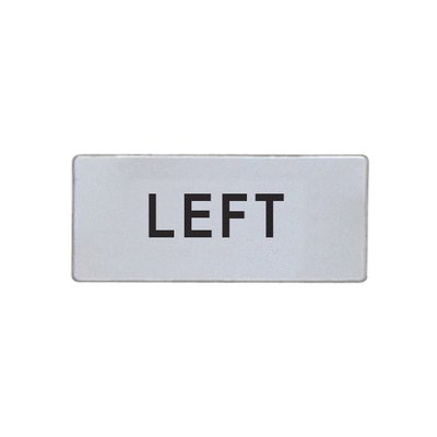 Label for general use. "LEFT"