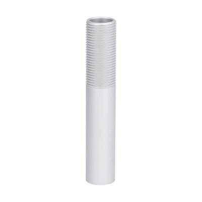 Extension tube for Ø50mm signal towers, metal 100mm with threaded end