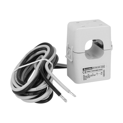 Current transformer, compact prewired split-core, 24X24mm hole, 200A