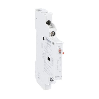 Add-on auxiliary contact. Side mount contacts for thermal and magnetic tripping indication 1NO+1NC. For SM1…
