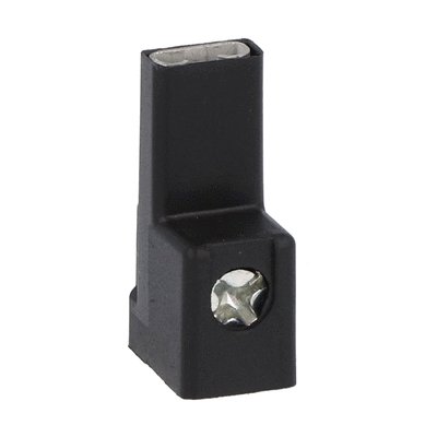 Terminal adapter for B… series contactors to transform Faston terminals of auxiliary contacts and coils into screw terminals