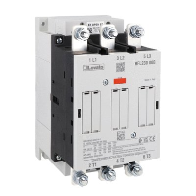 Three-pole contactor, with magnetic latching, operating current Ith (AC1) 350A, coil 230VAC/DC