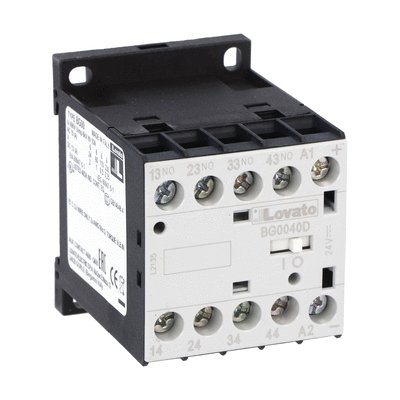 Control relay with DC coil, 110VDC, 4NO