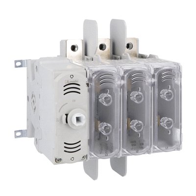 Three-pole switch disconnector, with NFC fuse holder, 125A
