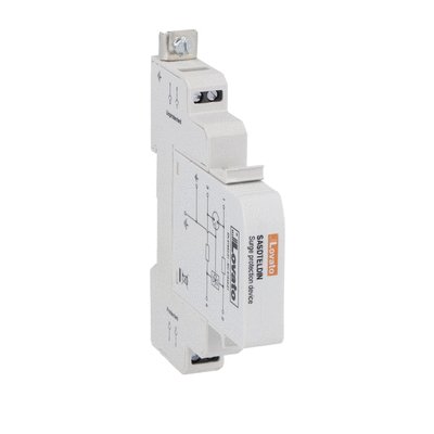Surge protection device Type C2-D1 for telephone line - 110VDC, for DIN rail installation